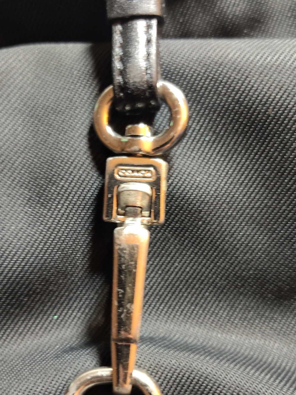 Coach Mercer Black Twill Hobo - Picture 2 of 8